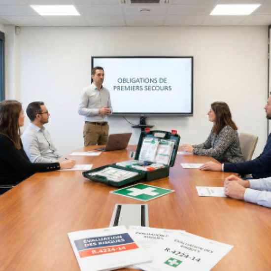 Existe-t-il une composition obligatoire pour une trousse de secours ?