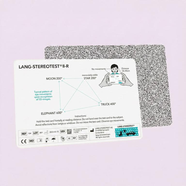 Test de Lang : fonctionnement, interprétation et place dans le dépistage visuel de l’enfant