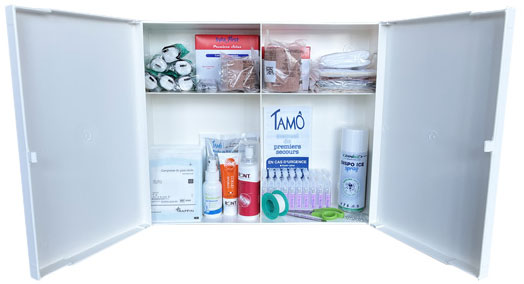 Armoire en plastique 2 porte