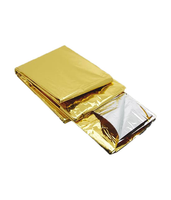 Couverture de survie isothermique pour adulte