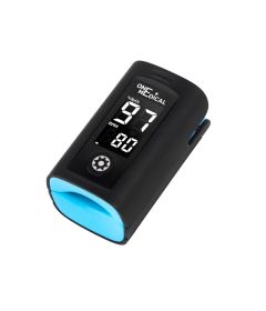 Oxymètre De Pouls Digital (SPO2) Pour Doigt - Mesure Fréquence Cardiaque Et Saturation - Neuf - Bleu