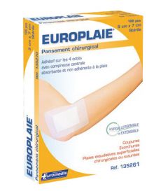 50 pansements stériles 10x15cm