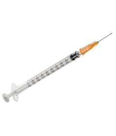 100 Seringues 3 pièces montées avec aiguilles