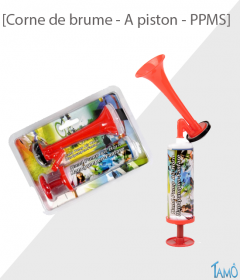 Corne de brume a piston