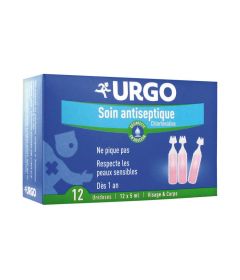 12 Doses stériles antiseptiques chlorhexidine 5ml