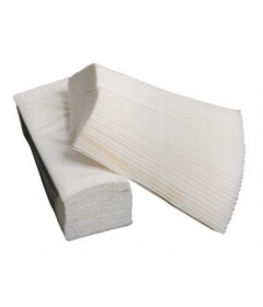 Essuie-mains - Papier ouate blanche Cartouche de 100 feuilles