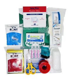 Composition trousse de secours transports routiers