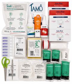 Composition trousse de secours urgence 8 à 12 personnes