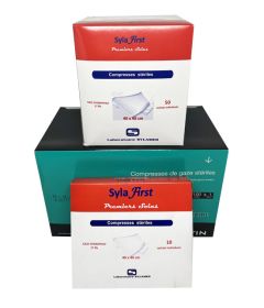 Compresses Tissées Stériles - 10 cm x 10 cm