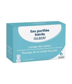 Eau Purifiée Stérile Gilbert