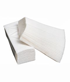 Essuie-mains papier ouate blanche cartouche de 100 feuilles