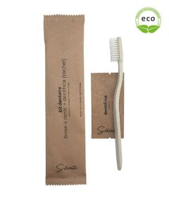 Kit dentaire avec brosse à dents + dentifrice
