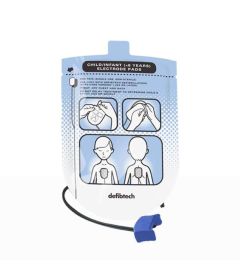 Paire électrodes opérationnelles pédiatrique Lifeline