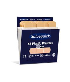 Recharge Distributeur Cederroth 45 pansements plastiques 2 tailles