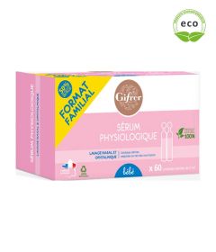 Boite de sérum physiologique 