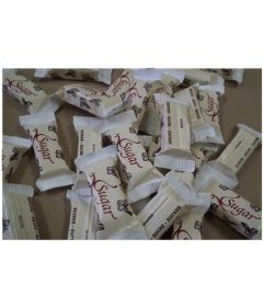 Sucres emballés individuellement 