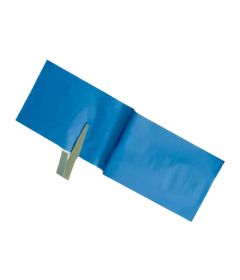Rouleau Pansement Détectable - Tissé coton bleu 8cm x 5m