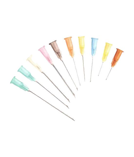 100 Aiguilles intra dermique beige