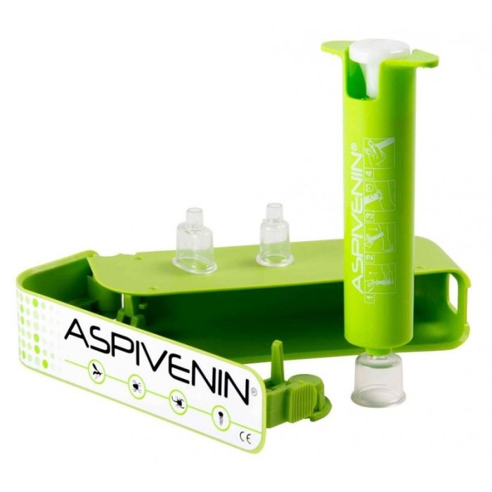 Une pompe anti venin de la marque Aspivenin.