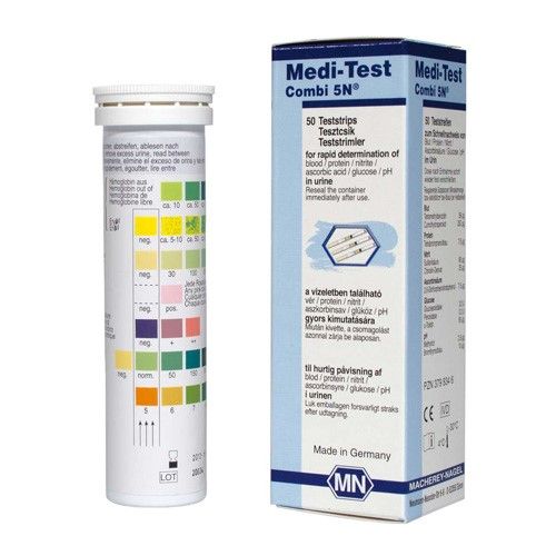 Bandelettes de test urinaire combi 5N