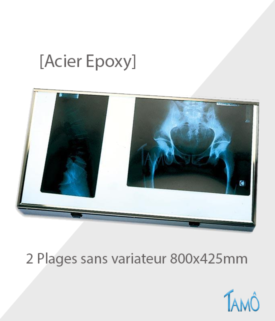 Négatoscope acier époxy