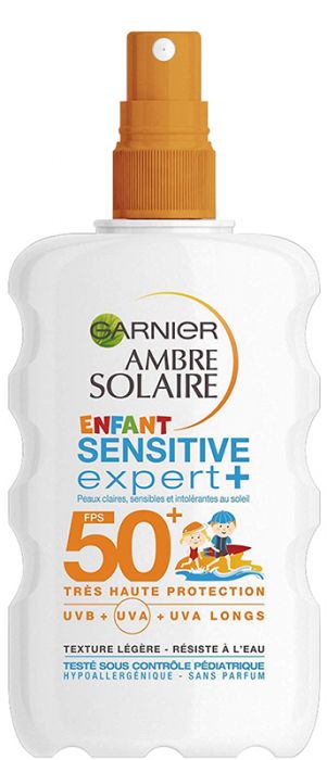 Spray solaire enfants et adulte 200ml indice 50