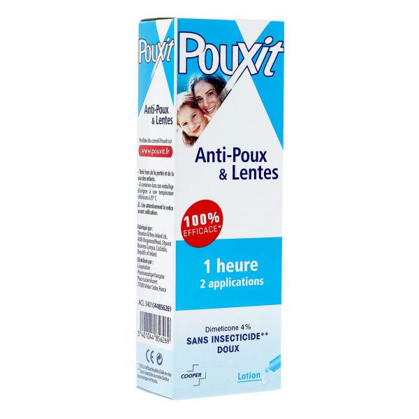 Lotion anti-poux et lentes Flacon 100ml