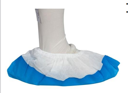 Sur-chaussures en non tissé antidérapantes