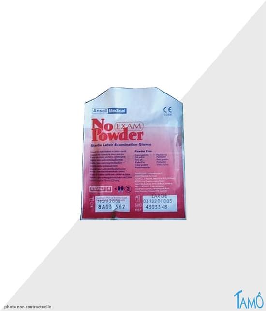 paire de gants en latex stériles
