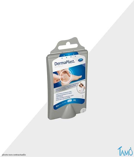 Paquet de 6 pansements hydrocolloïdes spécial ampoule.