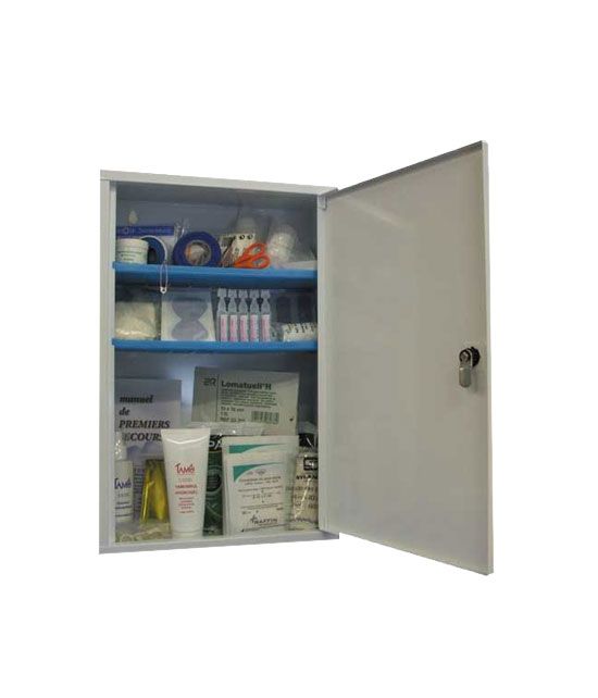 Armoire métallique 1 porte avec serrure