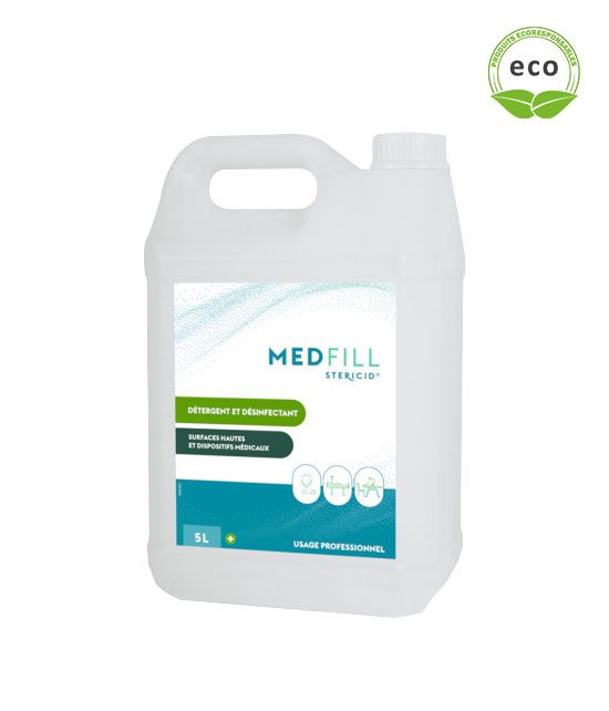 Bidon nettoyant et désinfectant de 5l