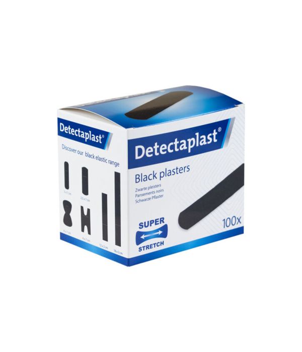 Boite de 100 pansements noirs
