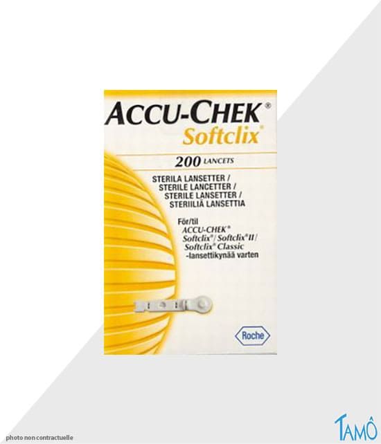 Boîte Accu-Chek de 200 lancettes stériles