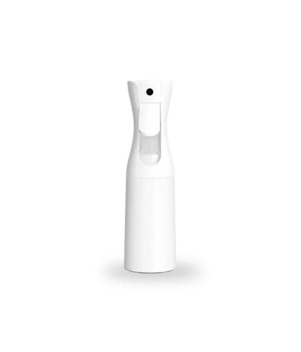 Brumisateur d’eau rechargeable blanc avec bouchon spray à visser