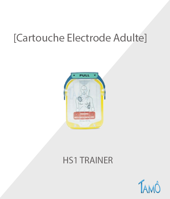 Cartouche Électrodes Adulte de Formation - HS1 Trainer