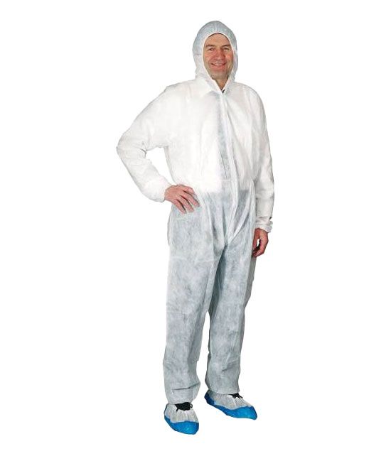 Combinaison de protection anti contamination de taille XXL
