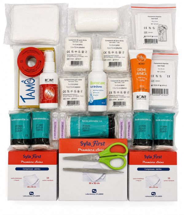 Composition trousse de secours ABS 8 à 12 personnes