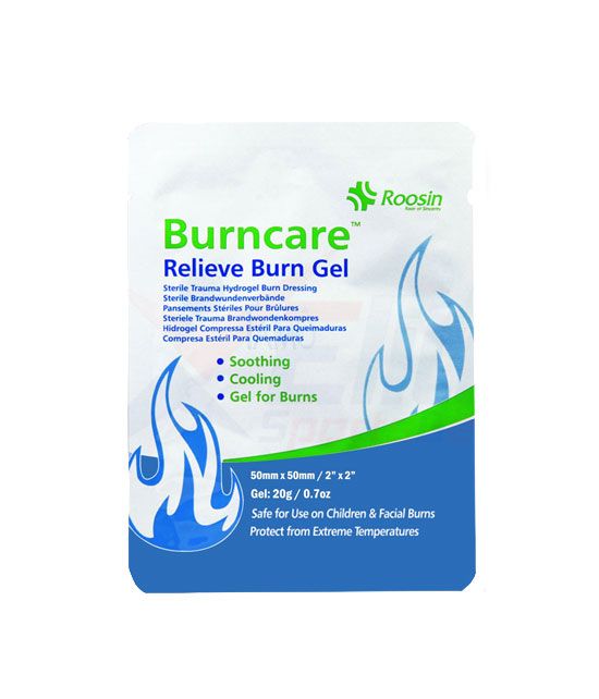 Pansement stérile Burncare de 5 centimètre pour les brûlures 