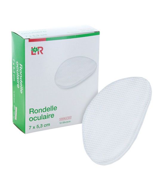 Boîte de compresse de gaze oculaire