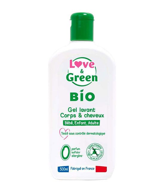 Gel lavant BIO peaux sensibles 500ml