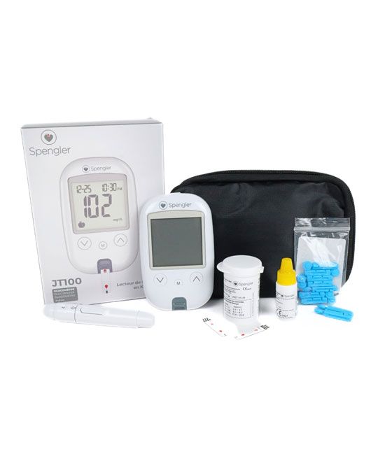 Glucomètre Spengler JT100 avec accessoires