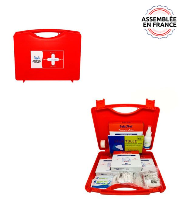 Trousse de secours brûlures thermiques avec choix de configuration