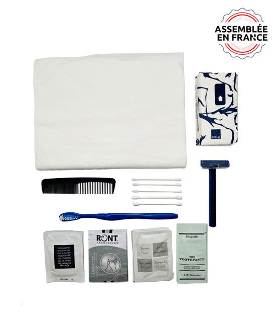 Kit d'hygiène 3 jours pour homme