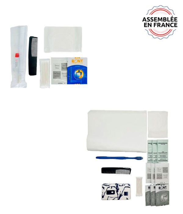 Kit hygiène femme avec choix de configuration 1 jour ou 3 jours