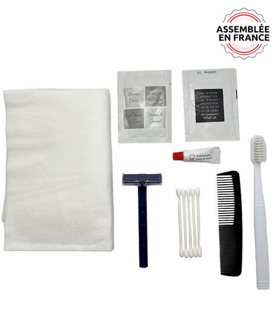 Le kit d'hygiène plus 1 jours pour homme