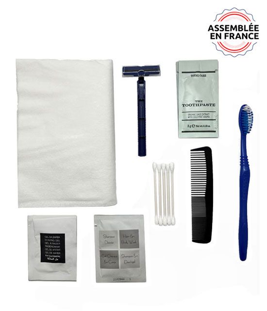 Le kit d'hygiène plus 3 jours pour homme
