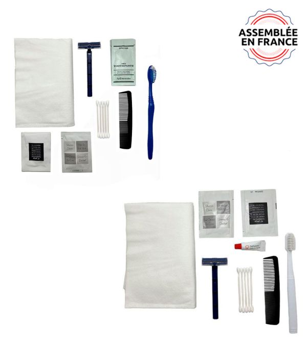Kit hygiène plus homme avec choix de configuration 1 jour ou 3 jours