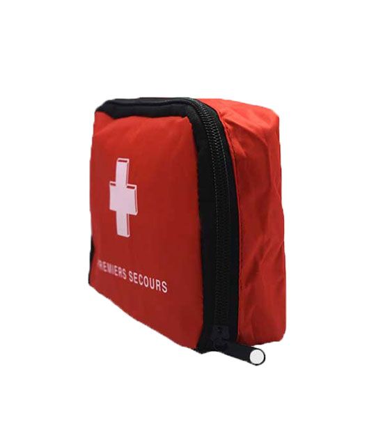 Trousse de 1er secours souple Indispensable rouge - 57 pièces SECURIMED