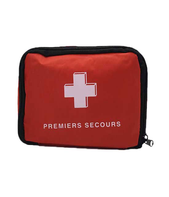 La trousse de secours souple vide pour 3 à 5 personnes